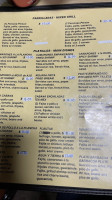 Taqueria Cabana menu