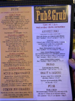 Kettle Pub Grub menu
