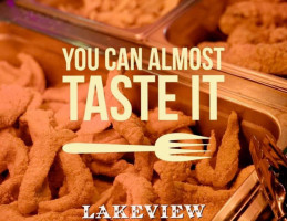Lakeview Grill food