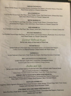 Bistro Bella Cucina menu