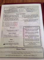 Weston Cafe Vernas menu