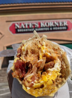 Nate's Korner Breakfast Hoagie Shop food