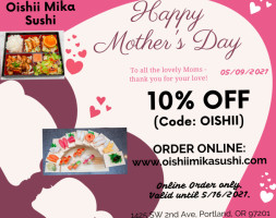 Mika Sushi food