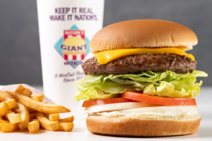 Nation's Giant Hamburgers food
