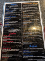 Hawkeyes Restaurant And Bar menu