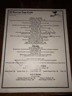 Raven Grill House menu