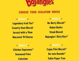 Bojangles ' Famous Chicken 'n Biscuits menu