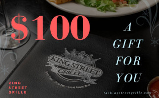 King Street Grille Freshfields menu