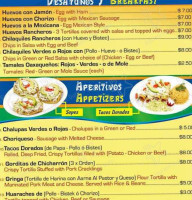 Cielito Lindo Taqueria Y menu
