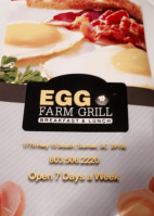 Egg Farm Grill food