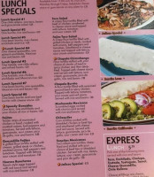 Chapala Mexican menu
