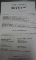 Chappy's Kitchen menu