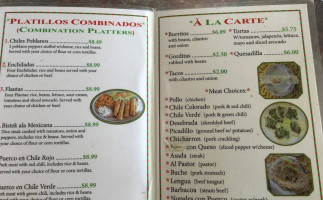 Antojitos El Barbas menu