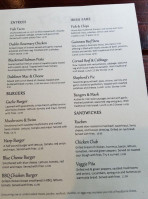 The Harp Bar And Restaurant menu