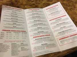 Abby's Legendary Pizza menu