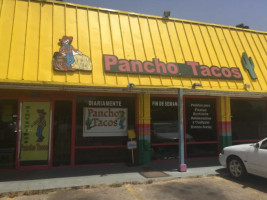 Pancho Tacos outside