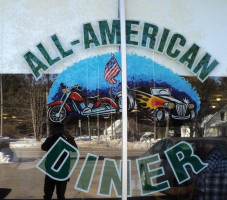 All American Diner outside