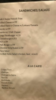 Glorias menu