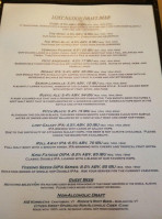 Lost Nation Brewing menu