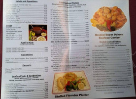 Maryland's Fresh Seafood menu