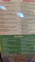 Laredo Mexican menu