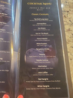 Jonna's Grill New Hudson menu