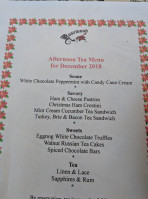 Rosewood menu