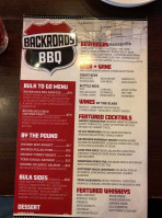 Backroads Bbq food