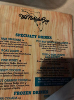 The Florida Boy And Grill menu