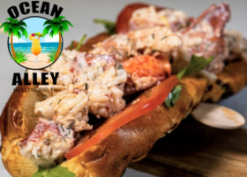 Ocean Alley Restaurant Beach Bar food