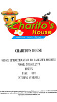 Charrito's House menu