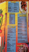 Los Nopales Méxican Grill menu
