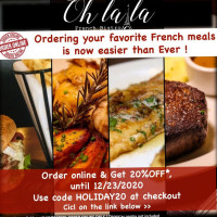 Ohlala French Bistro food