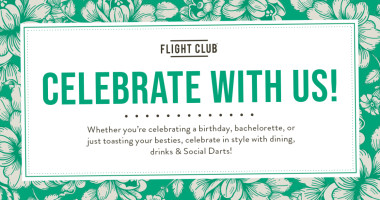 Flight Club Boston menu