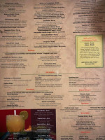 Fajitas Mexican menu