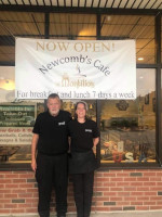 Newcomb's Cafe At Montilio's food