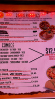 Taqueria El Mezcal menu