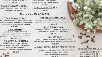 The Rustic Muffin menu