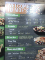 Moes Southwest Grill food