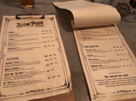 Slow Pour Brewing Company food