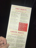 Taco Mama menu