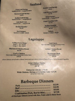 Cicero's menu