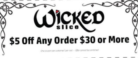 Wicked Slice food