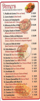El Burrito Express,inc. menu