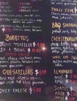 Francisco's Taco Madness menu