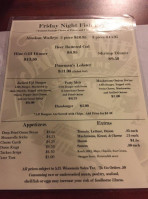 Swagger Inn menu