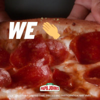 Papa Johns Pizza food