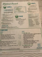 Cali St. Pete menu