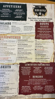 Iron Kettle menu