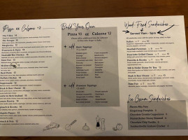 Hill And Holler menu